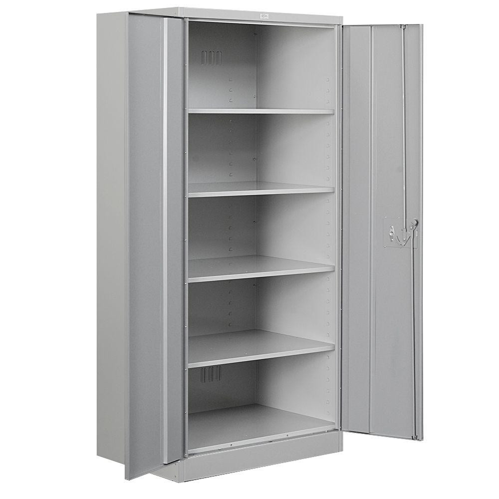 Best ideas about Metal Storage Cabinet With Doors
. Save or Pin Salsbury Industries 36 in W x 78 in H x 18 in D 4 Shelf Now.