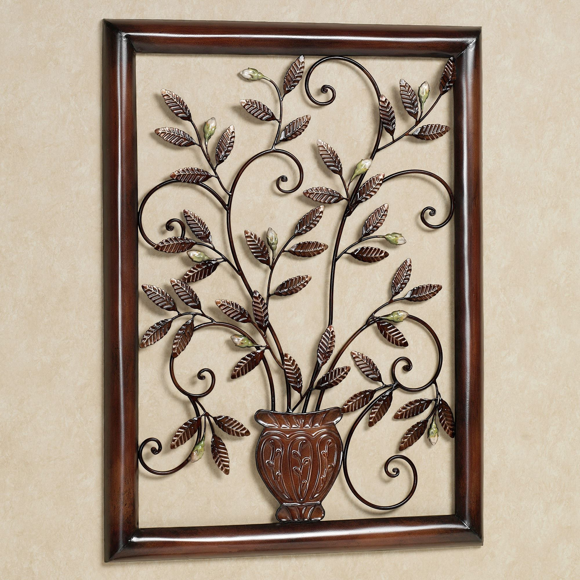 Best ideas about Metal Wall Art
. Save or Pin Tosca Floral Metal Wall Sculpture Now.