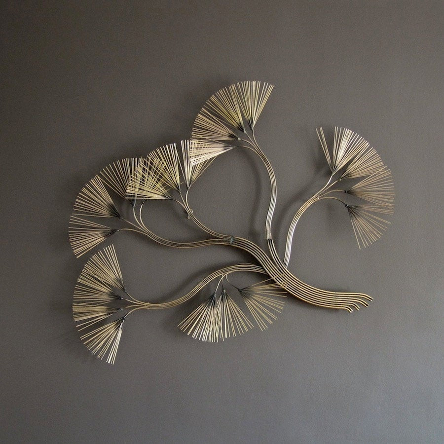 Best ideas about Metal Wall Art
. Save or Pin Curtis Jere Metal Wall Sculpture 1980s Flowering Branches Now.