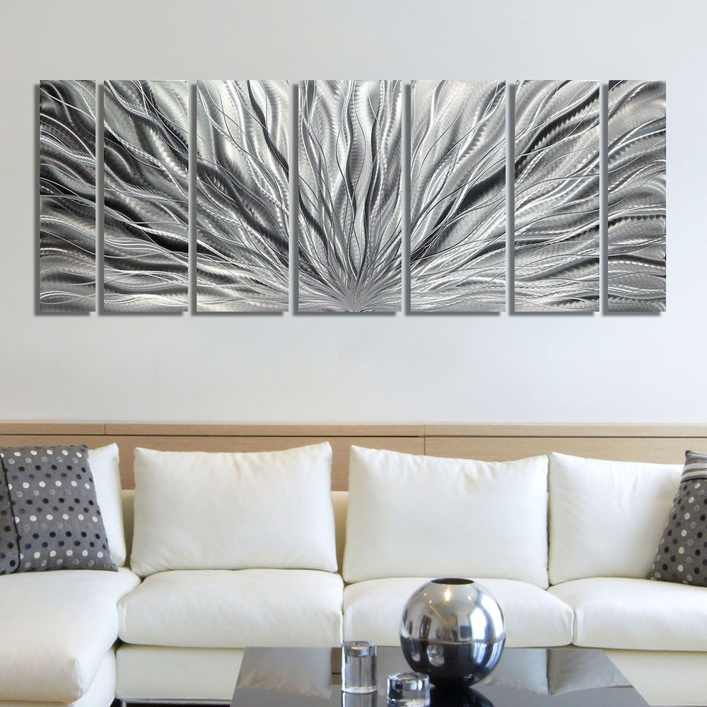 Best ideas about Metal Wall Art
. Save or Pin Modern Abstract Metal Art Wall Sculpture Silver Home Decor Now.