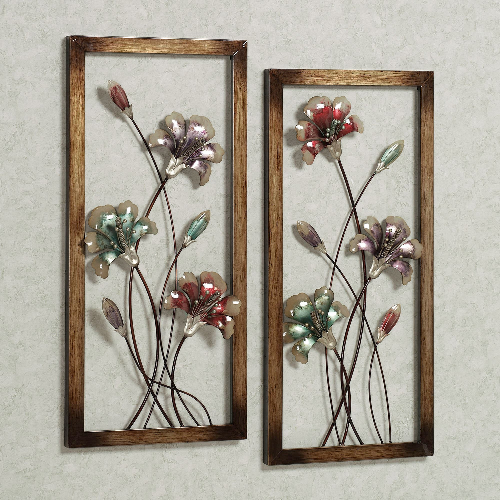 Best ideas about Metal Wall Art Panels
. Save or Pin Garden Whispers Floral Metal Wall Art Panel Set Now.