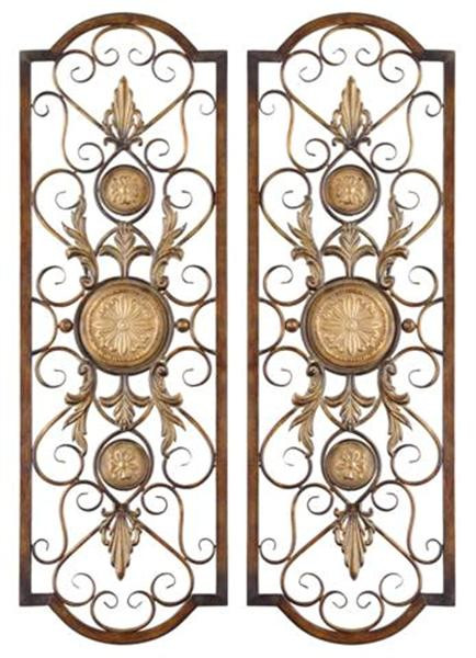 Best ideas about Metal Wall Art Panels
. Save or Pin Brushed 3D Relief Metal Wall Art Scroll Tan Embossed Panels Now.