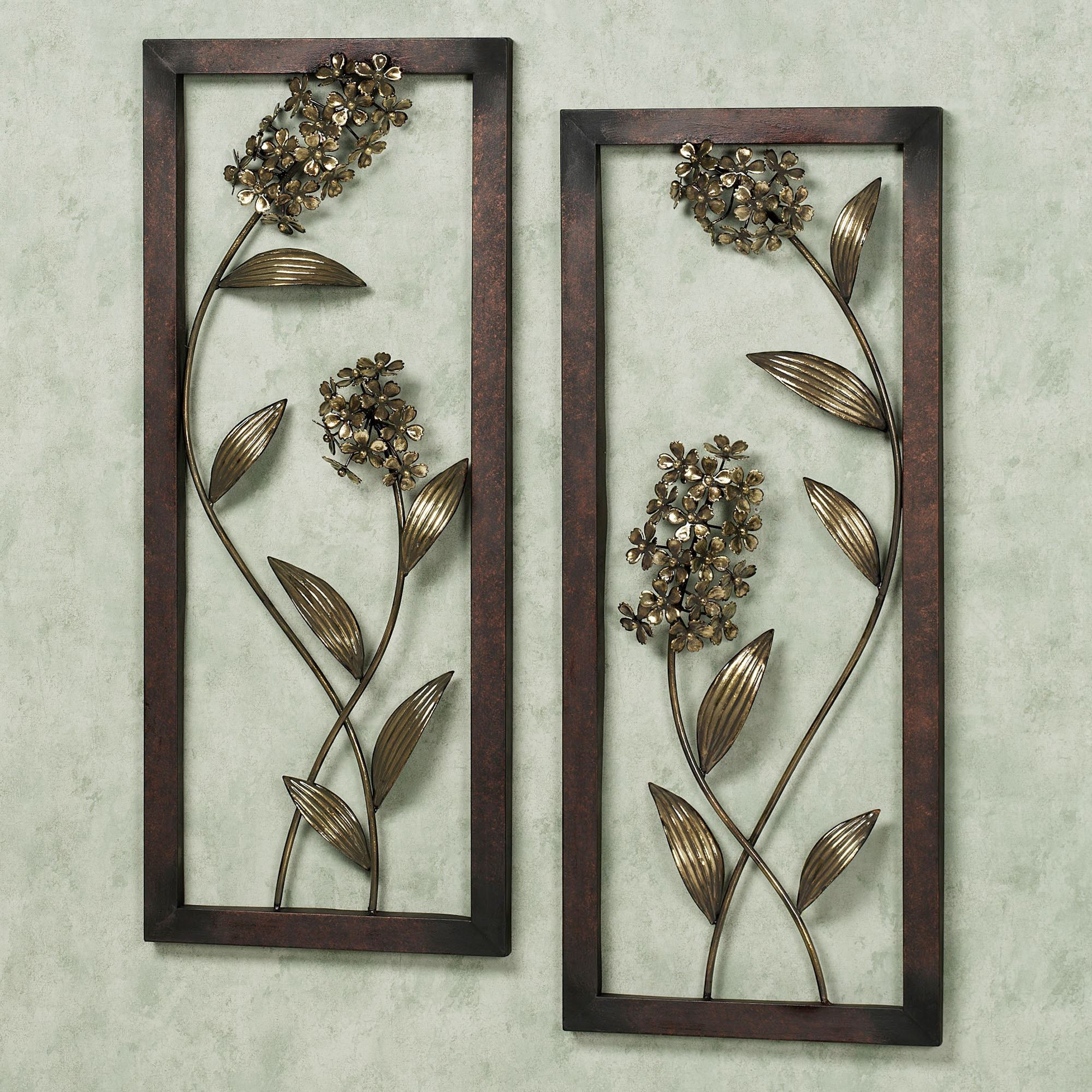 Best ideas about Metal Wall Art Panels
. Save or Pin Hydrangea Glow Metal Wall Art Panel Set Now.