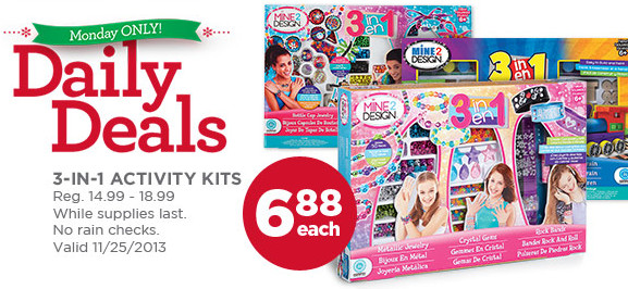 Best ideas about Michaels Craft Kits
. Save or Pin 3 In 1 Craft Kits Just $6 88 Reg $14 99 $18 99 Now.