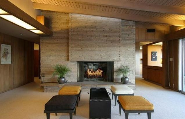 Best ideas about Mid Century Fireplace
. Save or Pin Best 25 Midcentury fireplaces ideas on Pinterest Now.