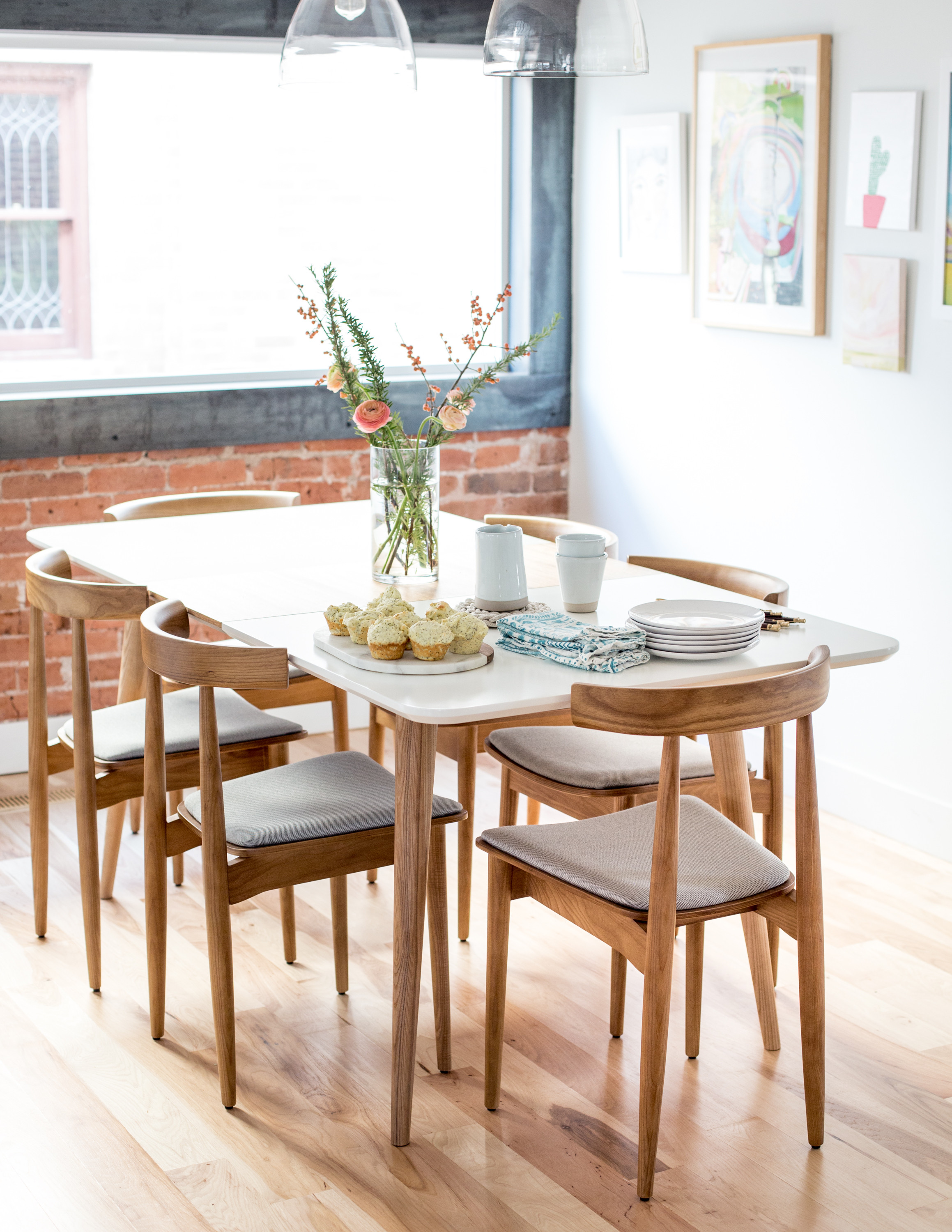 Best ideas about Mid Century Modern Dining Table
. Save or Pin Mid Century Modern Dining Table and Chairs Flax & Twine Now.