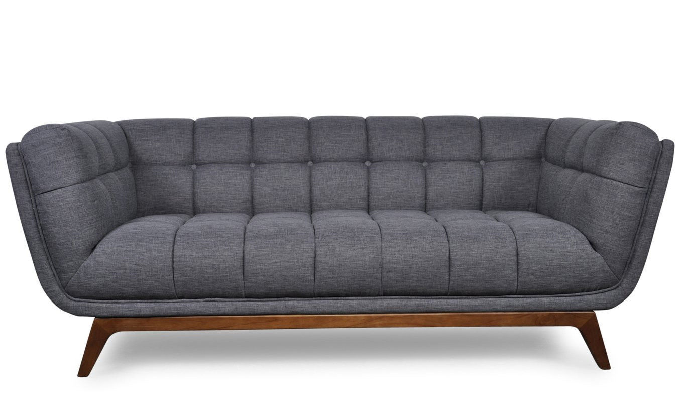 Best ideas about Mid Century Modern Sofa
. Save or Pin Danish Modern Leather Sofa Elite Leather Mid Century Now.