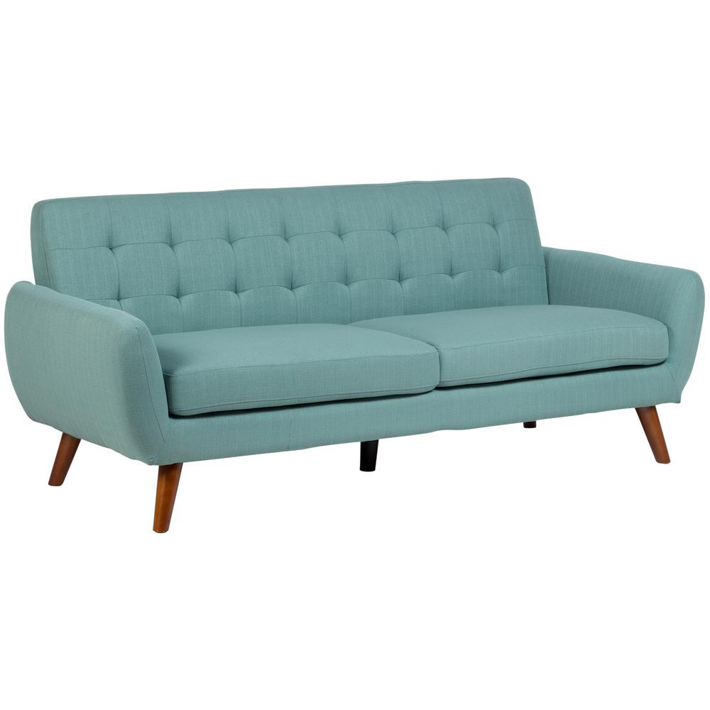 Best ideas about Mid Century Modern Sofa
. Save or Pin Sitswell Daphne Teal Mid Century Modern Sofa 01 41C 01 Now.