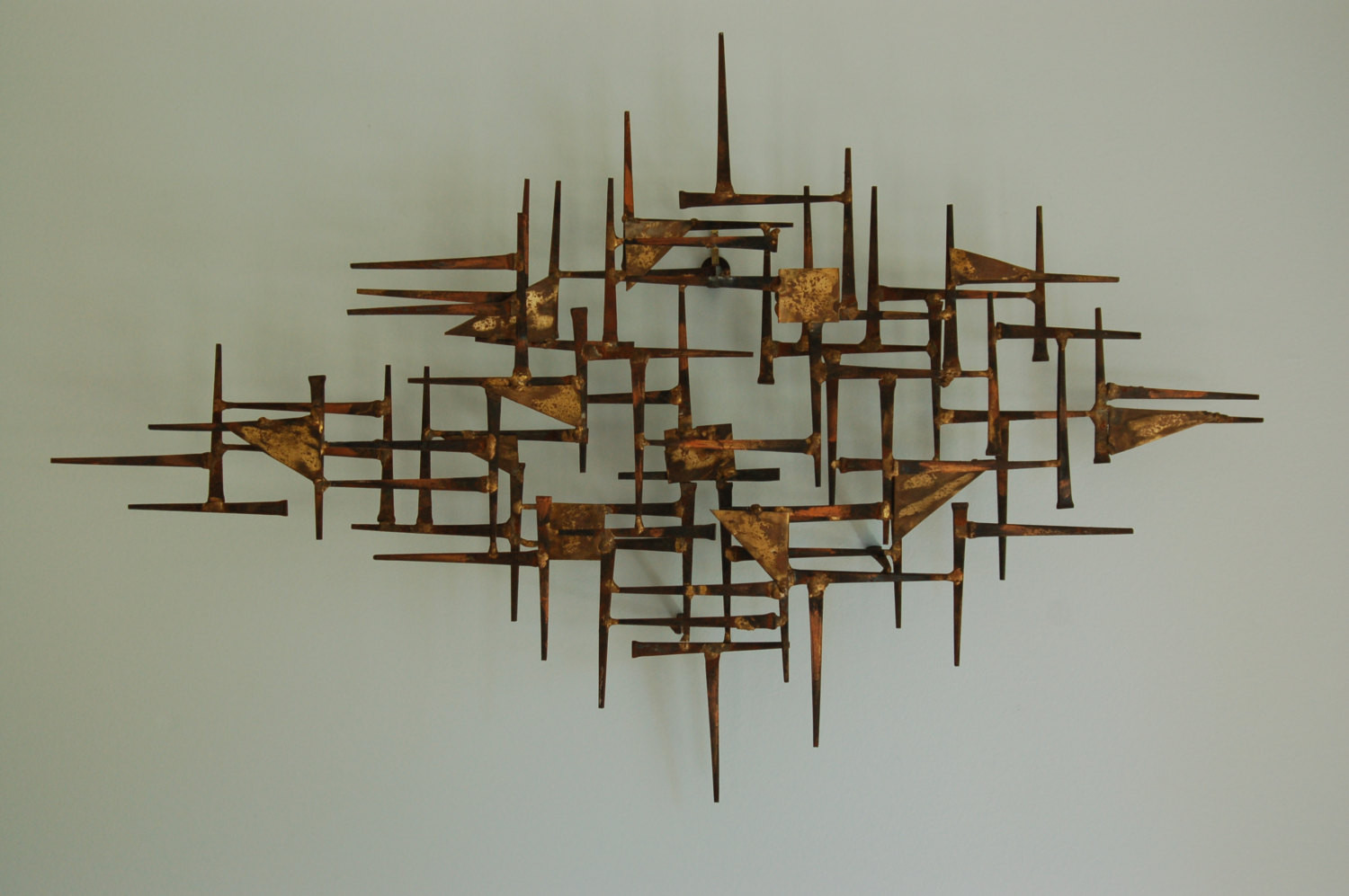 Best ideas about Mid Century Modern Wall Art
. Save or Pin Mid Century Modern Brutalist Nail Art Wall Hanging Sculpture Now.