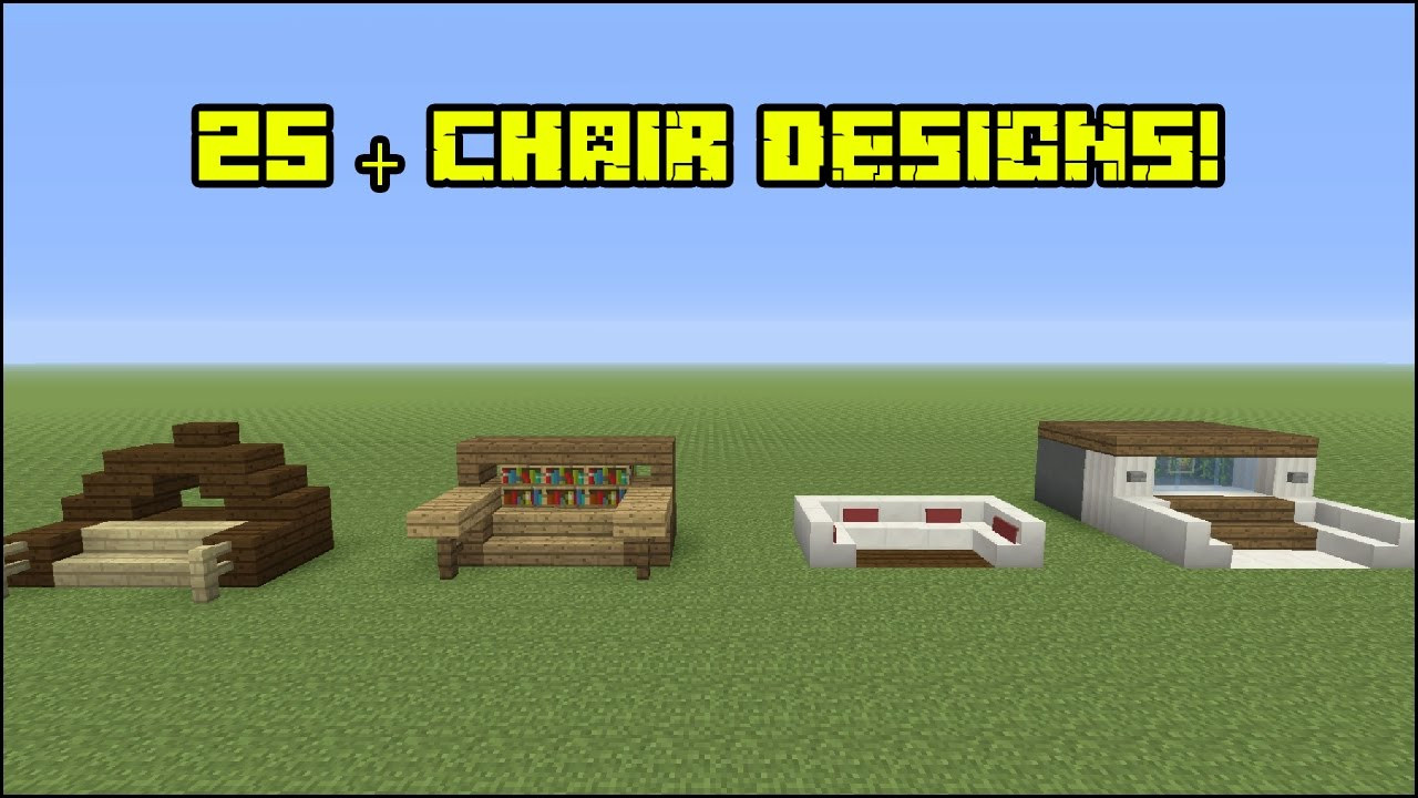 Best ideas about Minecraft Furniture Ideas
. Save or Pin Minecraft Furniture 25 Chair Designs Now.