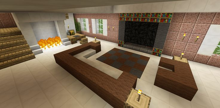 Best ideas about Minecraft Living Room
. Save or Pin Minecraft Living Room Family Room Furniture Couch Chair TV Now.