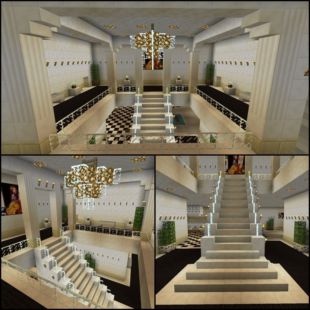 Best ideas about Minecraft Staircase Designs
. Save or Pin Minecraft Glass Stairs Chandelier Staircase Now.