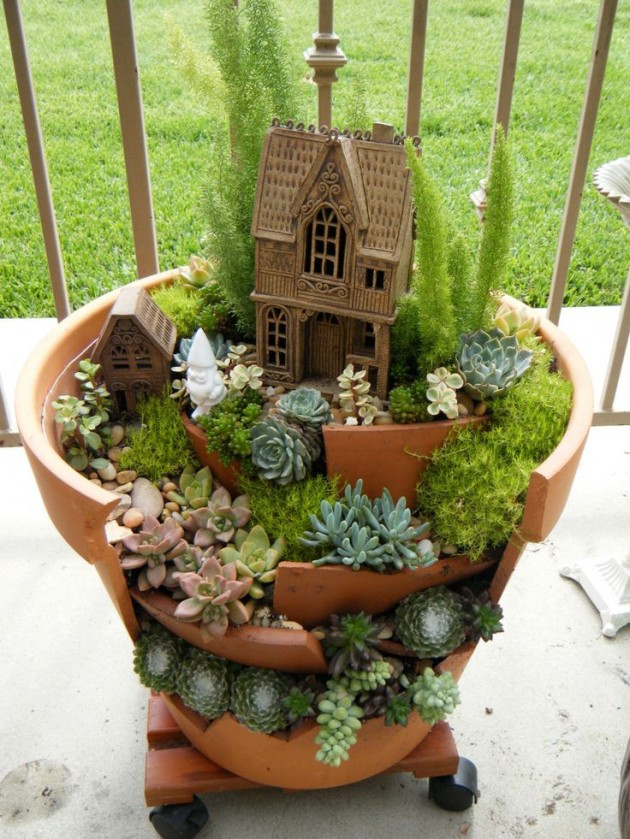 Best ideas about Miniature Garden Ideas
. Save or Pin Creative Ideas to Make Fairy Mini Garden from Broken Pots Now.