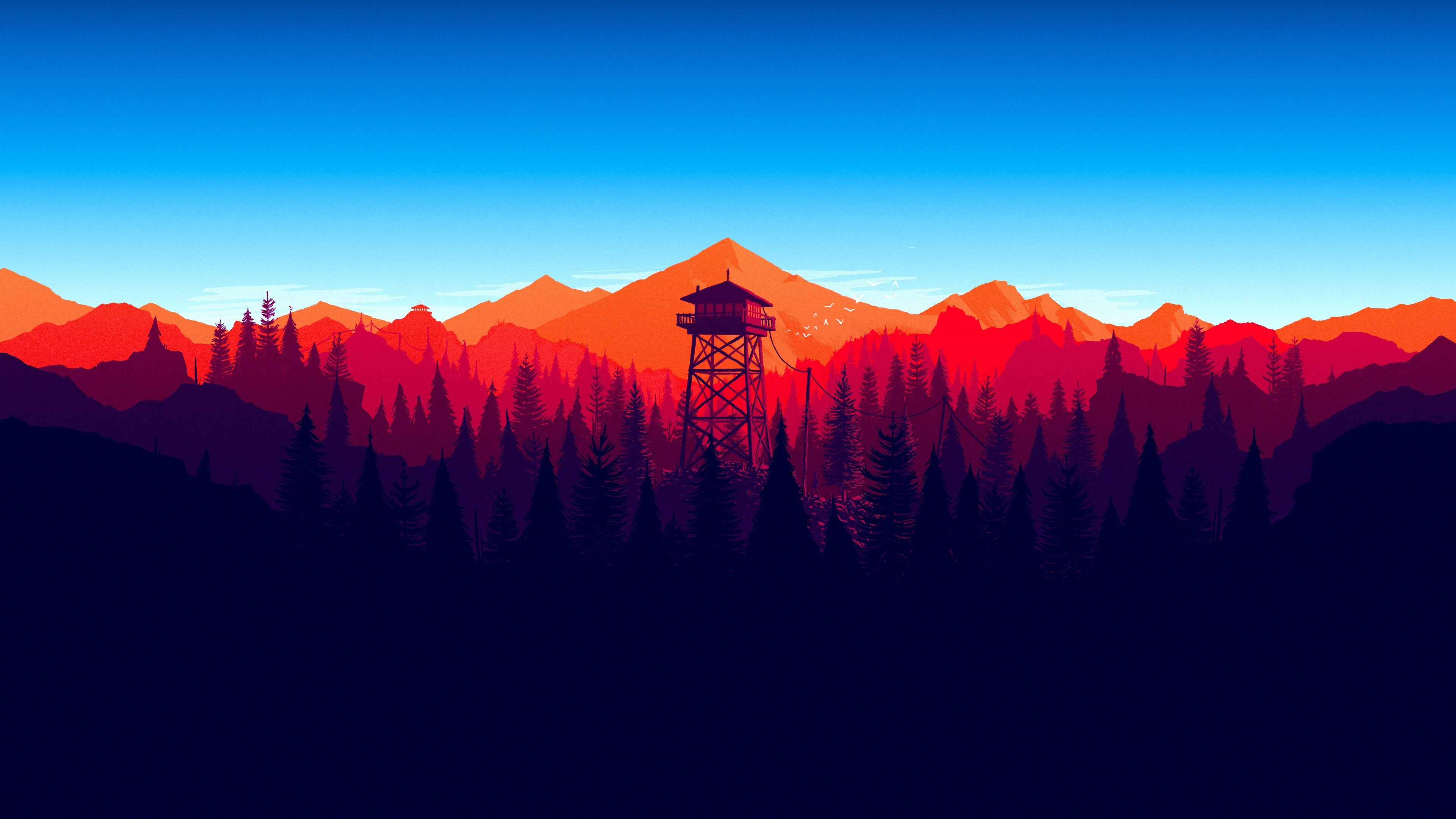 Best ideas about Minimalist Landscape Wallpaper
. Save or Pin Download 3840x2160 Firewatch Forest Landscape In game Now.