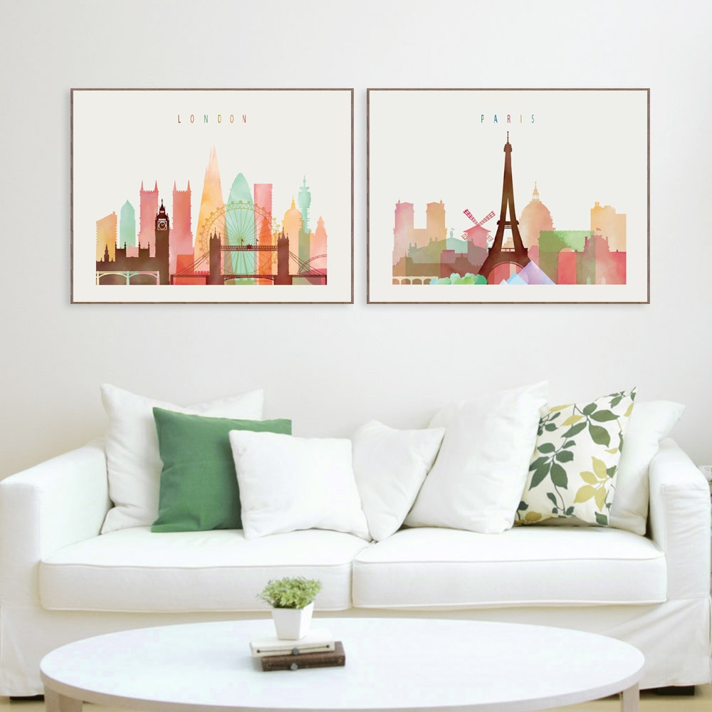 Best ideas about Minimalist Wall Art
. Save or Pin Aliexpress Buy London Paris New York Paintings Now.