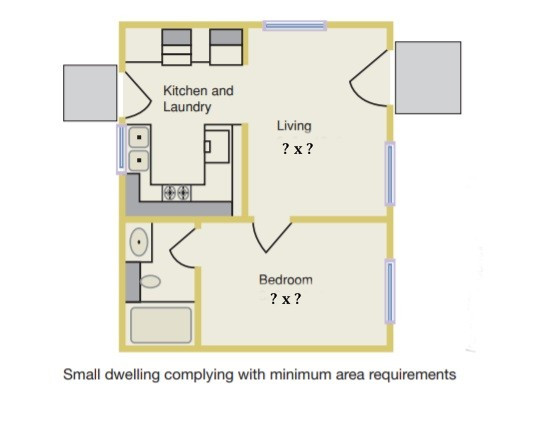 Best ideas about Minimum Bedroom Size
. Save or Pin What is the minimum size for a habitable room per the 2015 Now.