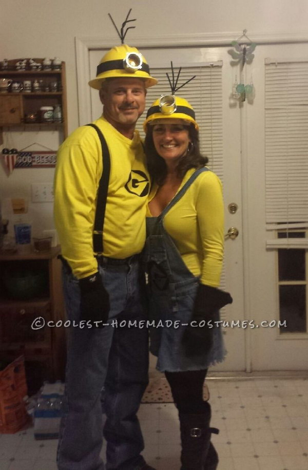 Best ideas about Minion Costume DIY Adults
. Save or Pin Stylish Couple Costume Ideas Now.
