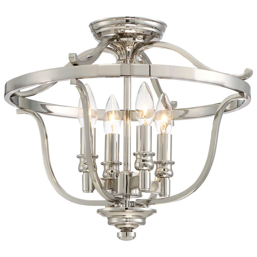 Best ideas about Minka Lavery Lighting
. Save or Pin Minka Lavery Audreys Point 4 Light Polished Nickel Semi Now.