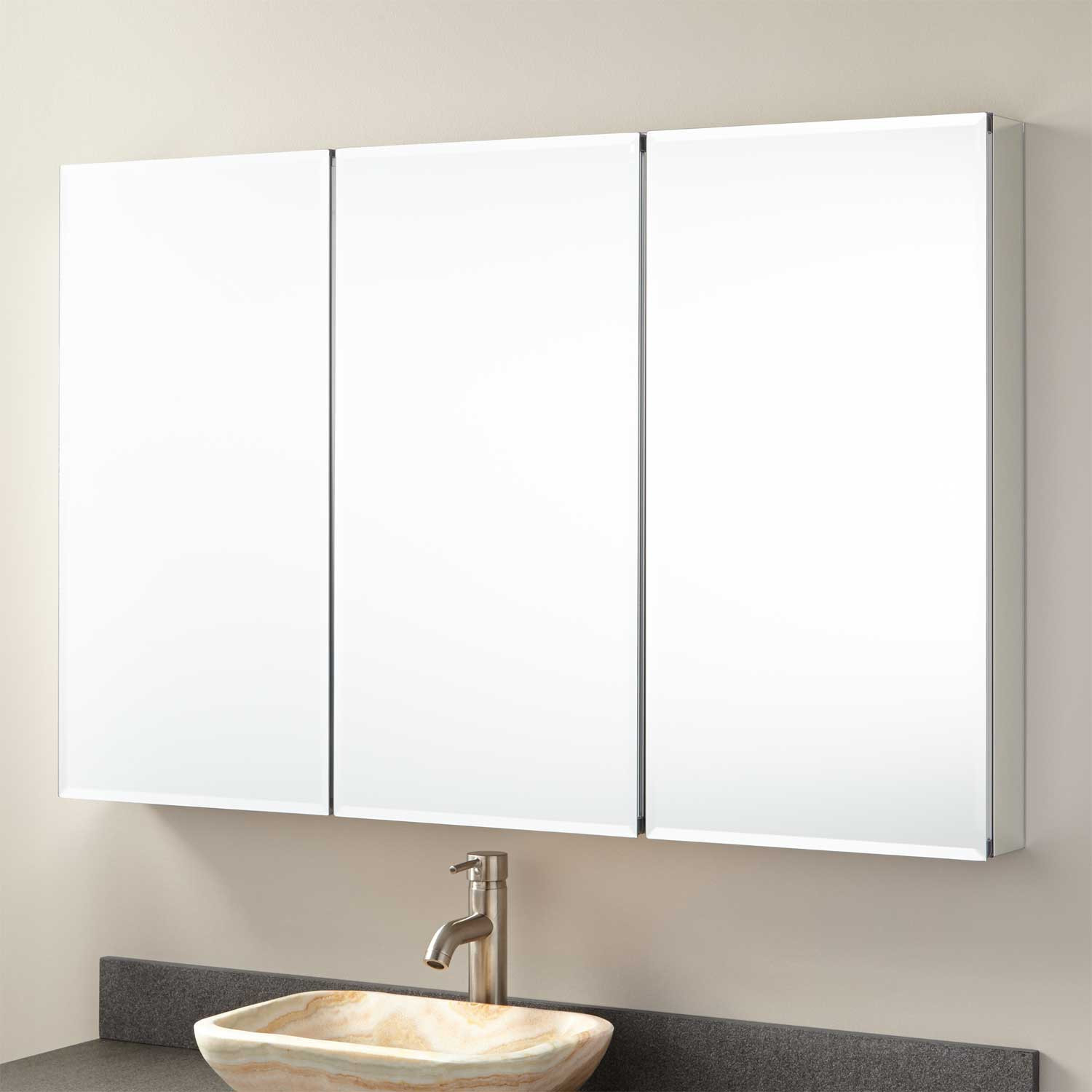 Best ideas about Mirror Medicine Cabinet
. Save or Pin 48" Furview Surface Mount Medicine Cabinet Bathroom Now.