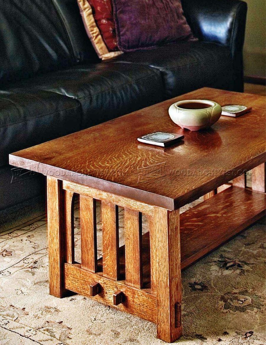 Best ideas about Mission Coffee Table
. Save or Pin Mission Coffee Table Plans • WoodArchivist Now.