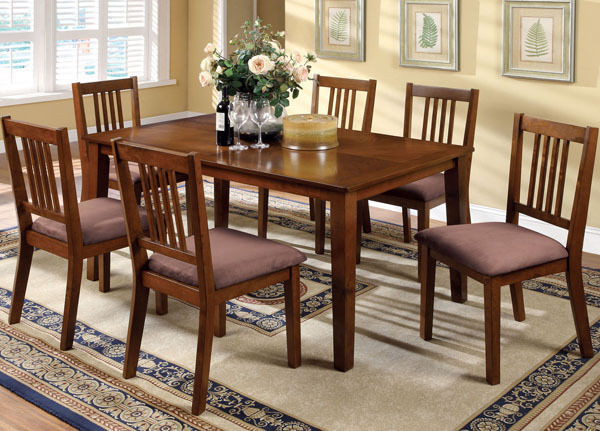 Best ideas about Mission Style Dining Table
. Save or Pin NEW 7PC MASON MISSION STYLE DARK OAK FINISH WOOD DINING Now.