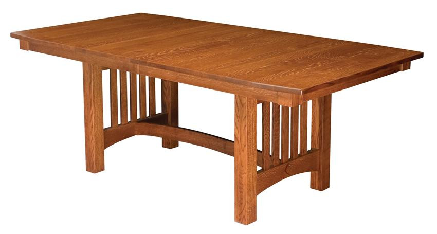 Best ideas about Mission Style Dining Table
. Save or Pin Mission Style Trestle Dining Table Now.