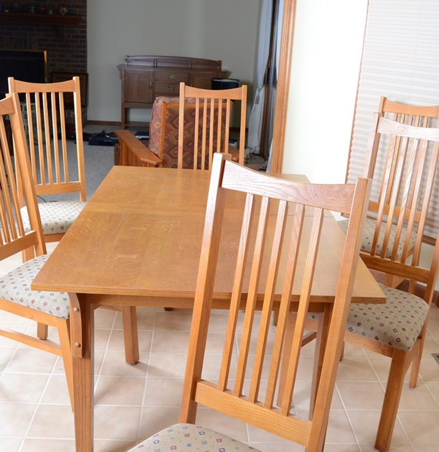 Best ideas about Mission Style Dining Table
. Save or Pin Basset Mission Style Oak Dining Table and Chairs EBTH Now.