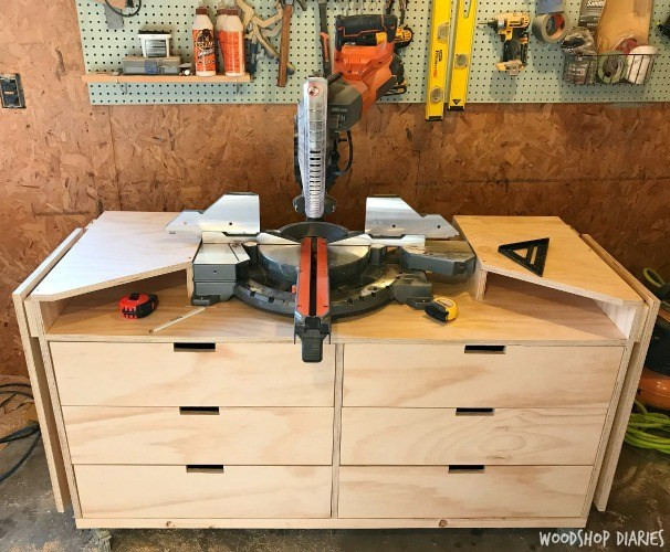 Best ideas about Miter Saw Stand DIY
. Save or Pin DIY Mobile Miter Saw Stand Now.