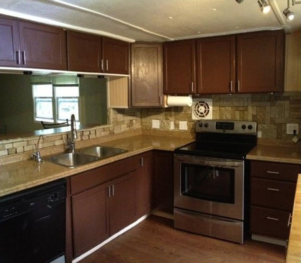 Best ideas about Mobile Home Kitchen Ideas
. Save or Pin 1973 Mobile Home Remodel Done with $2000 Bud Now.