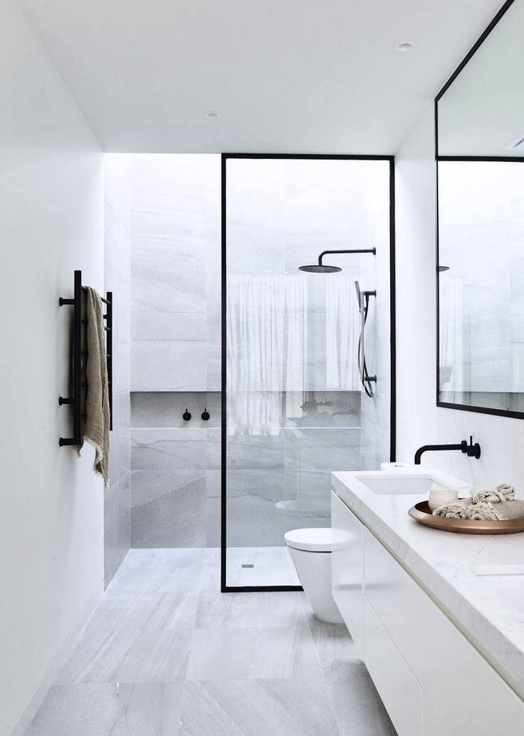 Best ideas about Modern Bathroom Designs
. Save or Pin The 25 best Modern bathroom design ideas on Pinterest Now.
