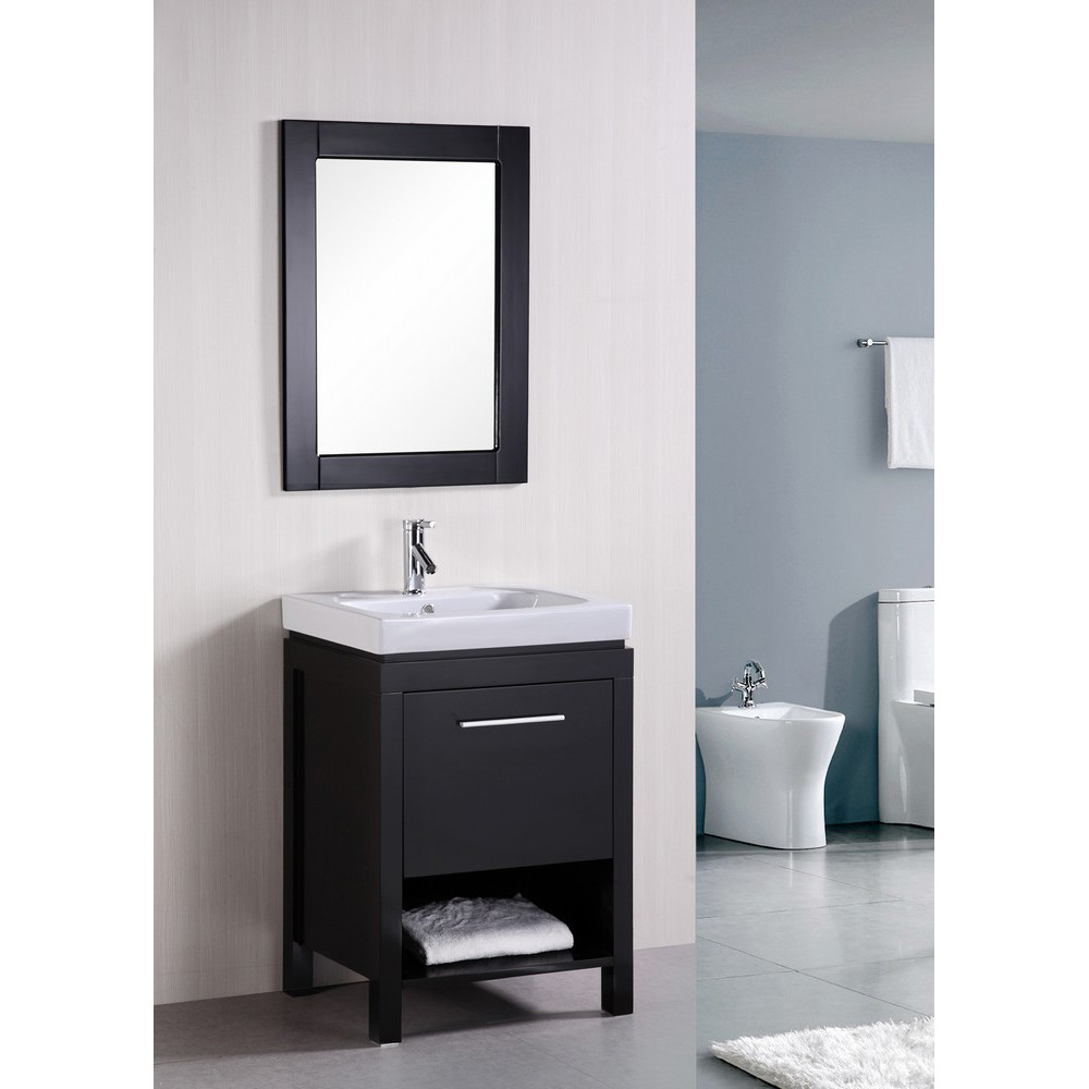 Best ideas about Modern Bathroom Vanities
. Save or Pin Design Element New York 24" Contemporary Bathroom Vanity Now.