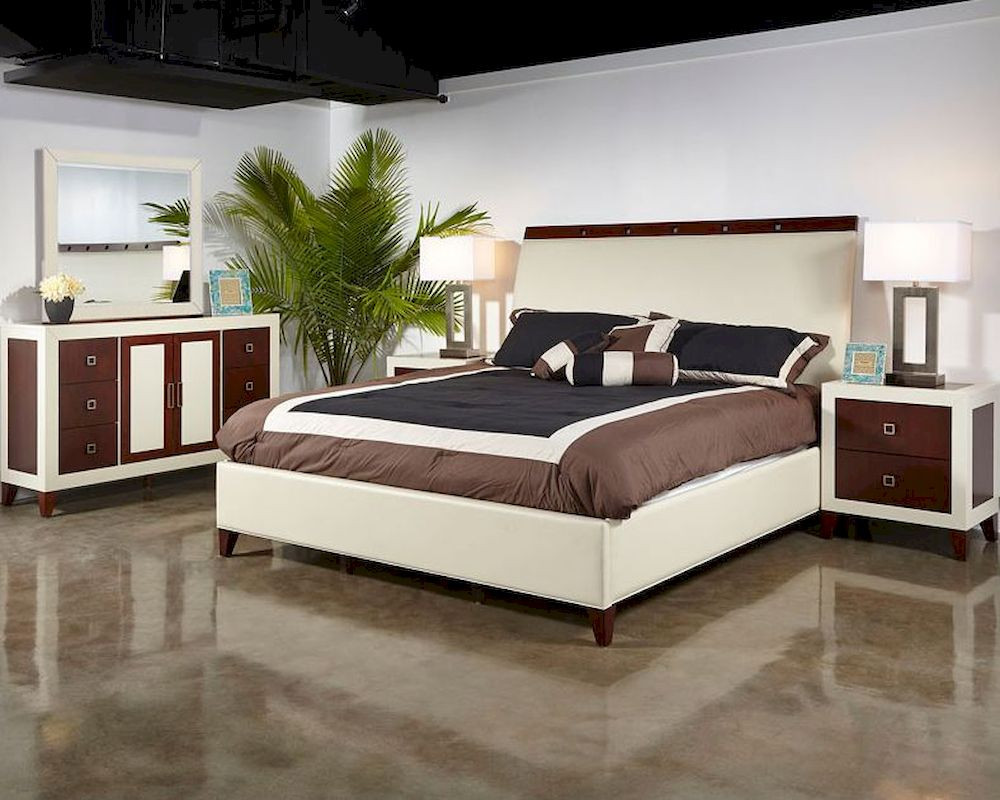 Best ideas about Modern Bedroom Furniture
. Save or Pin Najarian Furniture Contemporary Bedroom Set Zeno NA ZEBSET Now.