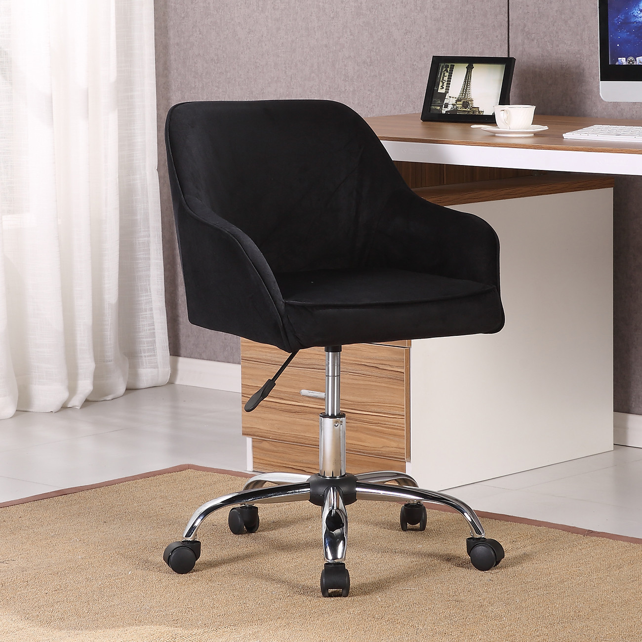 Best ideas about Modern Desk Chair
. Save or Pin Modern fice Chair Task Desk Adjustable Swivel Height W Now.