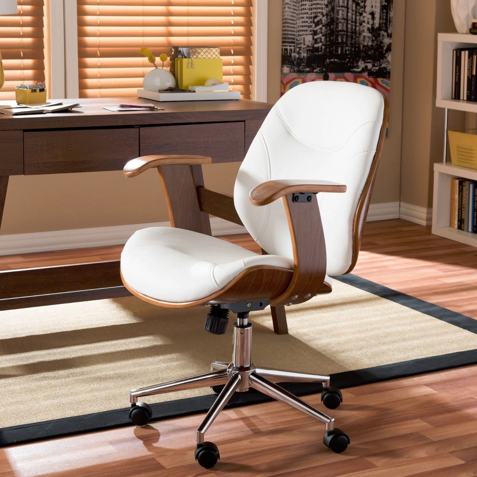 Best ideas about Modern Desk Chair
. Save or Pin Modern fice Chair Leather Faux Contemporary Executive Now.