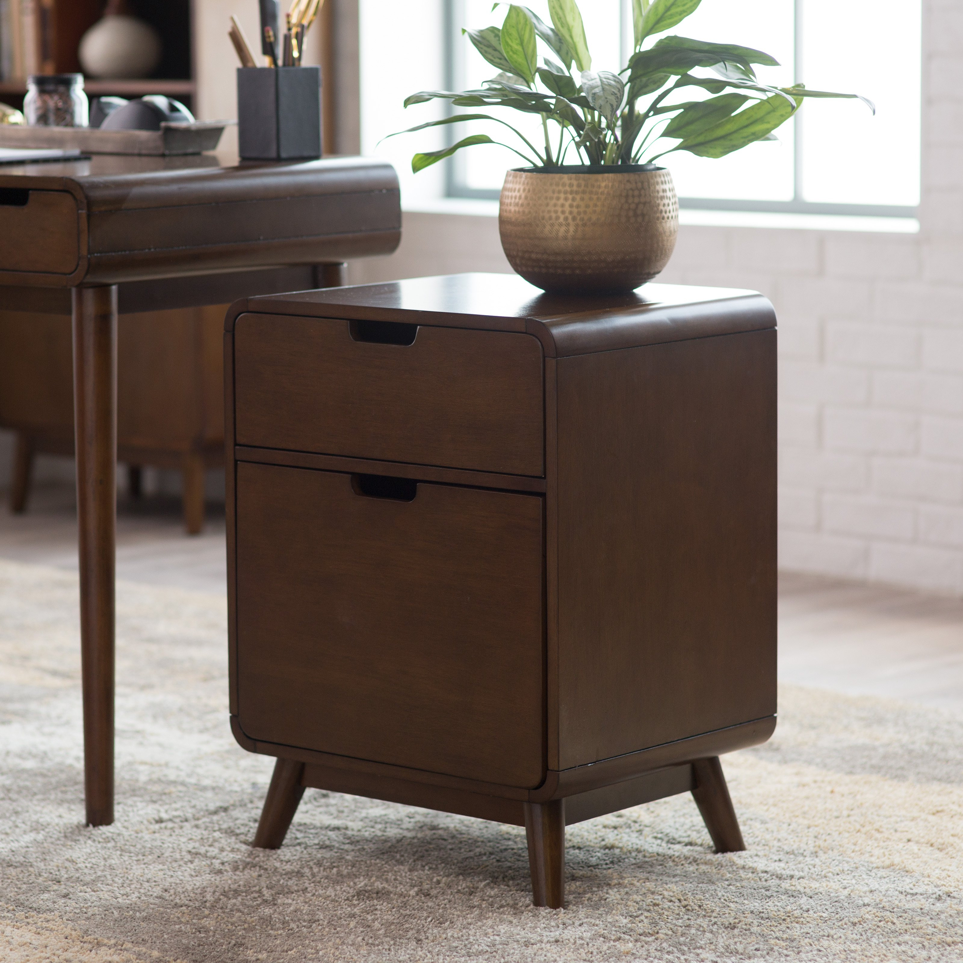 Best ideas about Modern File Cabinet
. Save or Pin Belham Living Carter Mid Century Modern Two Drawer File Now.