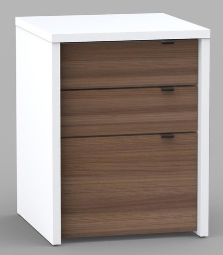 Best ideas about Modern File Cabinet
. Save or Pin Liber T Three Drawer File Cabinet in White Walnut Modern Now.