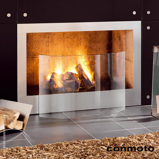 Best ideas about Modern Fireplace Screen
. Save or Pin Conmoto Mentas Fireplace Screen Modern Fireplace Now.