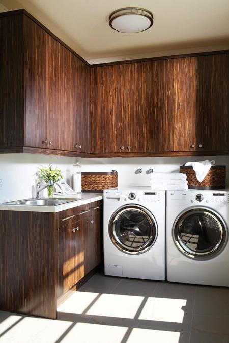 Best ideas about Modern Laundry Room
. Save or Pin Veneer Cabinets Contemporary laundry room Douglas Now.