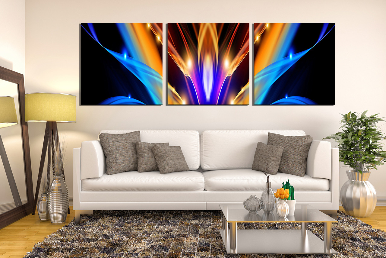 Best ideas about Modern Wall Art
. Save or Pin 3 Piece Canvas Modern Canvas Wall Art Abstract Now.