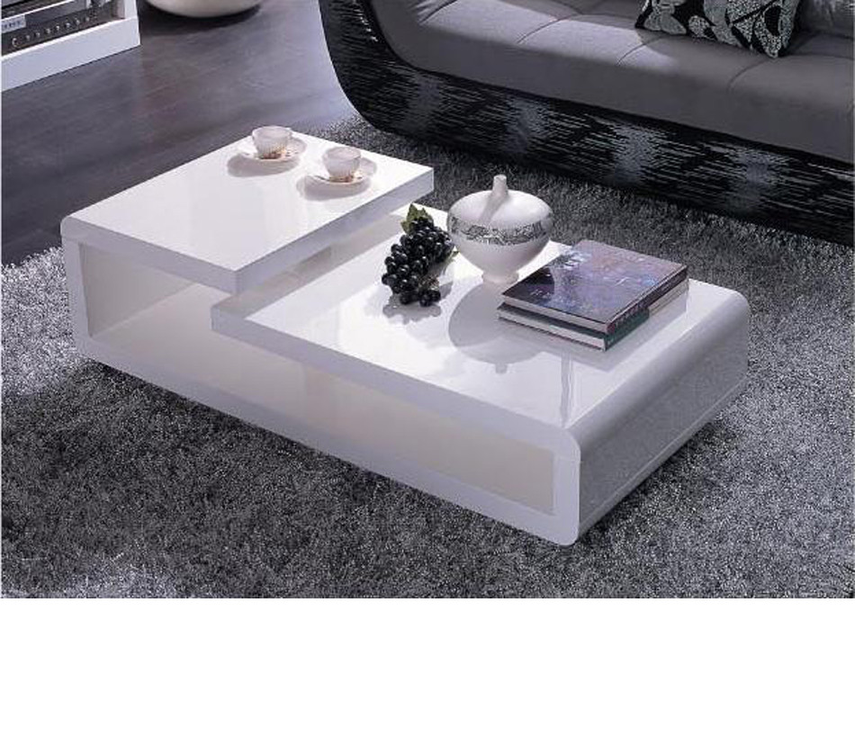 Best ideas about Modern White Coffee Table
. Save or Pin DreamFurniture 5011C Modern White Lacquer Coffee Table Now.
