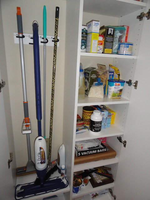 Best ideas about Mop And Broom Storage Cabinet
. Save or Pin Pantry Broom Closet Traditional Kitchen New York Now.