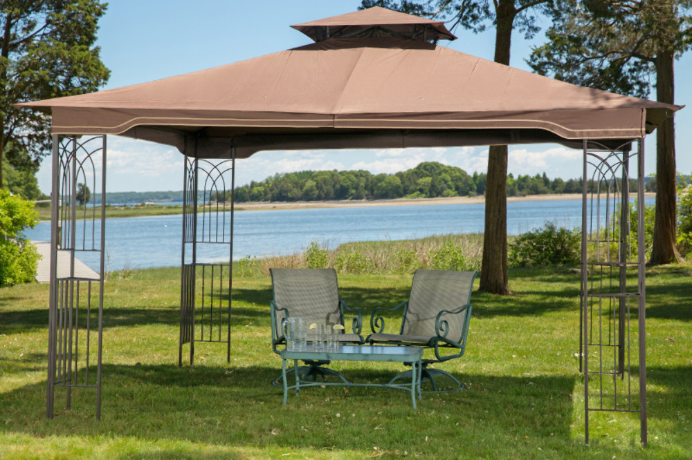 Best ideas about Mosquito Netting For Patio
. Save or Pin Gazebo 10 x 12 Regency II Patio Canopy with Mosquito Now.