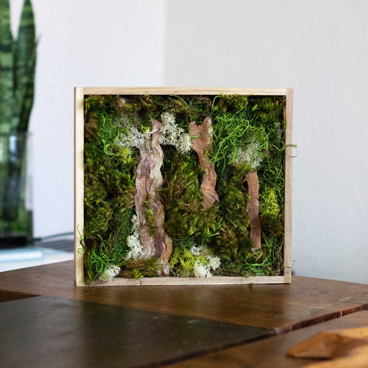 Best ideas about Moss Wall Art
. Save or Pin Moss Wall Art Moss Plant Painting REAL Preserved Moss No Now.