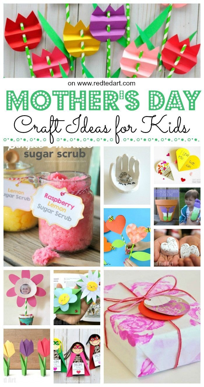 Best ideas about Mother Day Craft Ideas For Toddlers
. Save or Pin Easy Mother s Day Crafts for Kids to Make Red Ted Art Now.