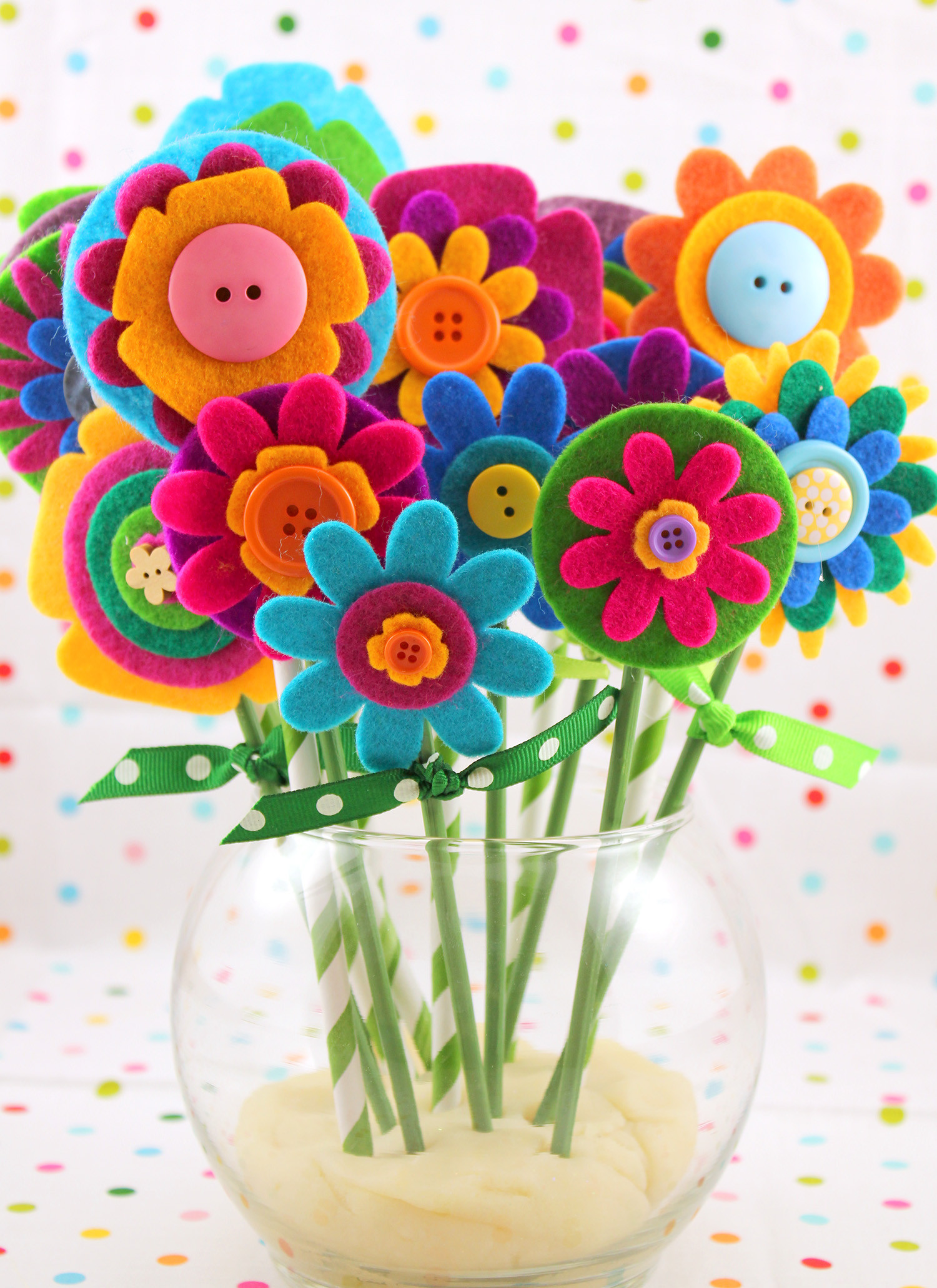 Best ideas about Mother Day Craft Ideas For Toddlers
. Save or Pin Quick & Easy Mother s Day Gift Felt Flowers Happiness Now.