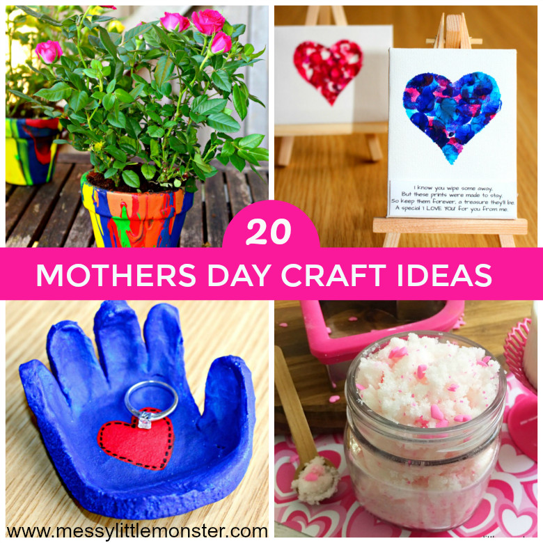 Best ideas about Mother Day Craft Ideas For Toddlers
. Save or Pin Mothers Day Craft Ideas Messy Little Monster Now.