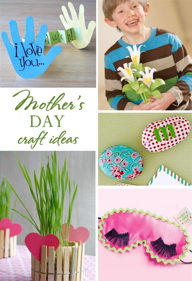 Best ideas about Mother Day Craft Ideas Kids
. Save or Pin 5 Easy Mother s Day Kid Craft Ideas Now.