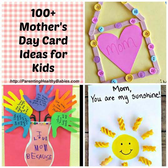 Best ideas about Mother Day Craft Ideas Kids
. Save or Pin Mother s Day Card Ideas for Kids Now.