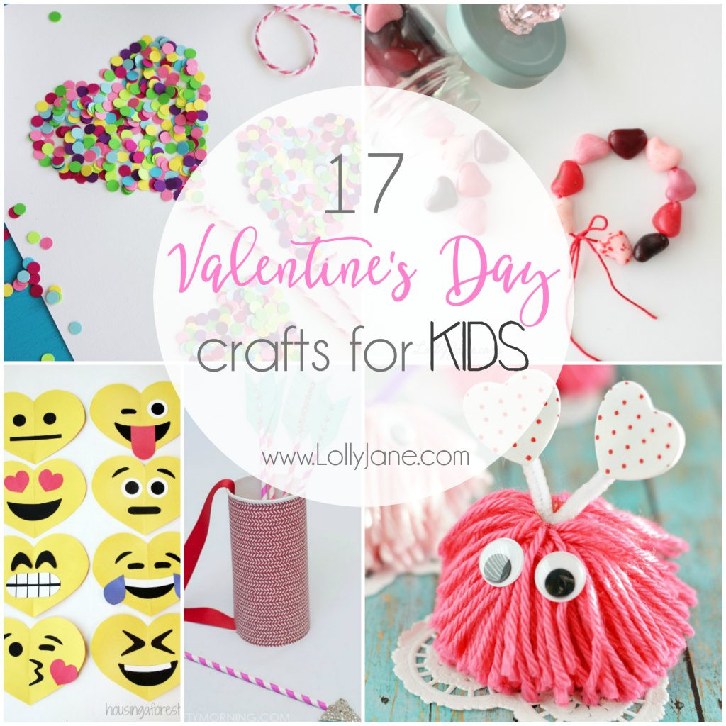 Best ideas about Mother'S Day Craft Ideas For Kids
. Save or Pin 17 Valentine s Day Crafts for Kids Lolly Jane Now.