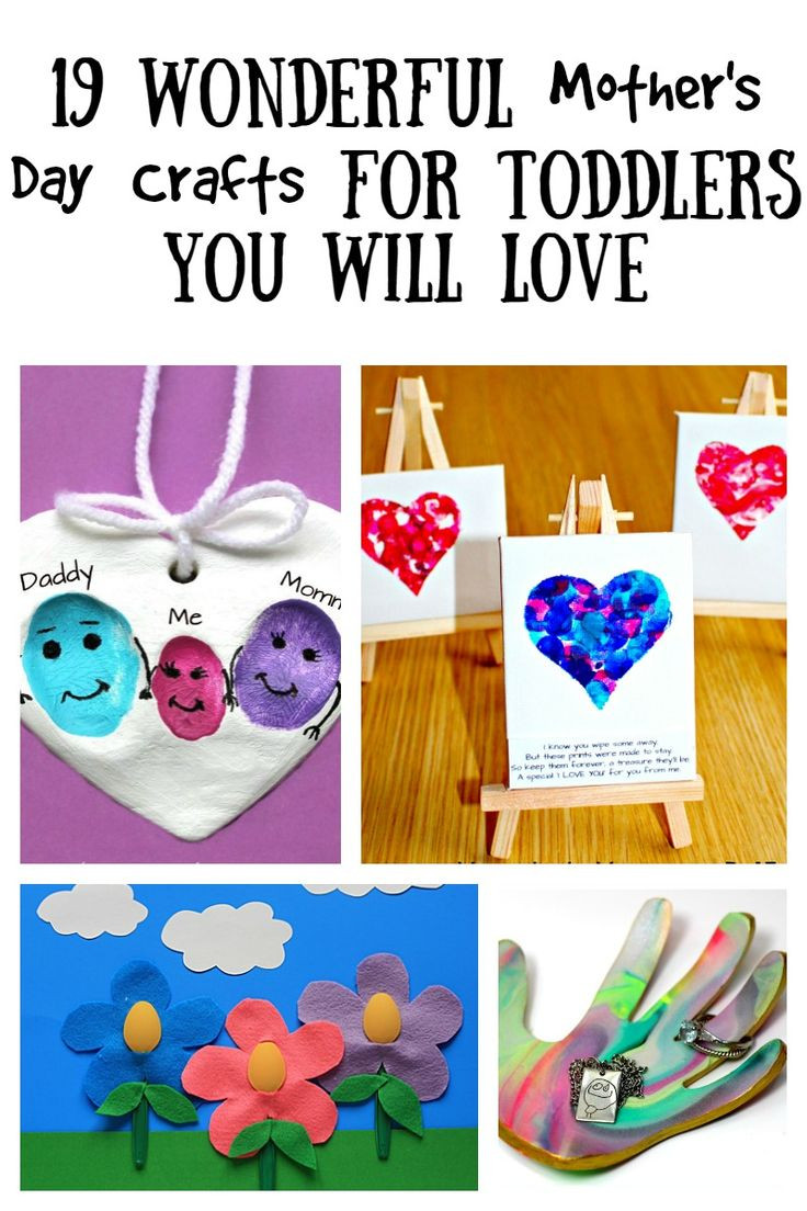 Best ideas about Mother'S Day Craft Ideas For Kids
. Save or Pin 19 Wonderful Mother s Day Crafts For Toddlers You Will Now.
